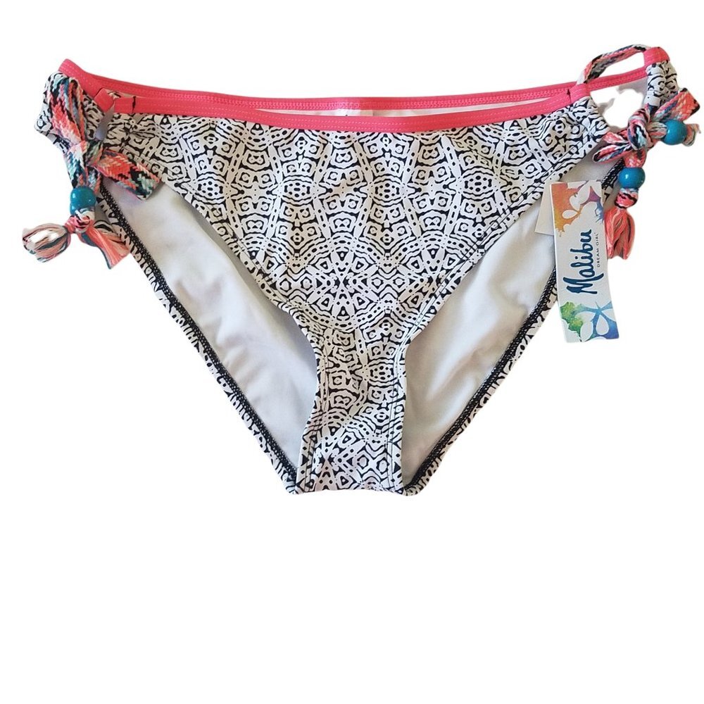 Malibu Dream Girl Hippie Bobo Bikini Bottom NWT XL‎